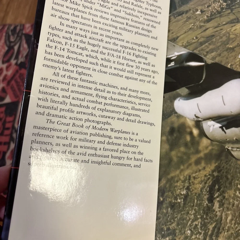 Great Book of Modern Warplanes by Spick, Mike‎ Hardback Book